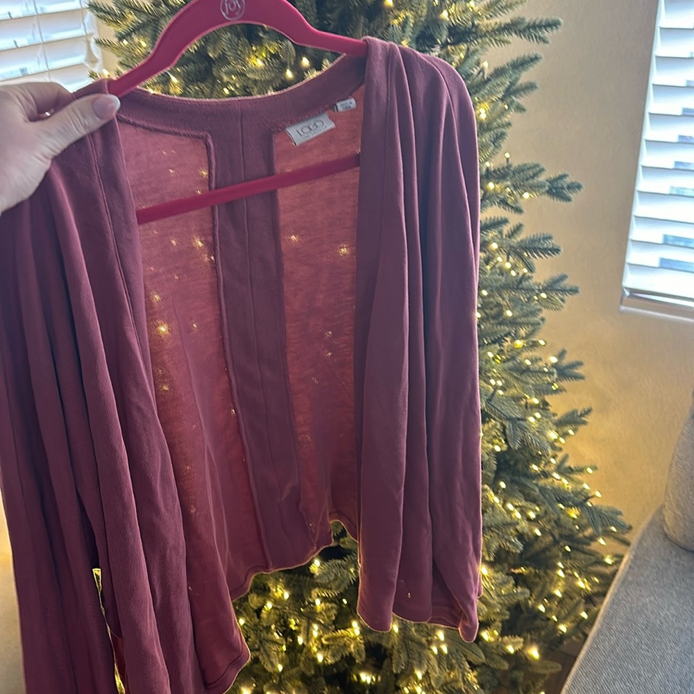 Never worn cardigan!